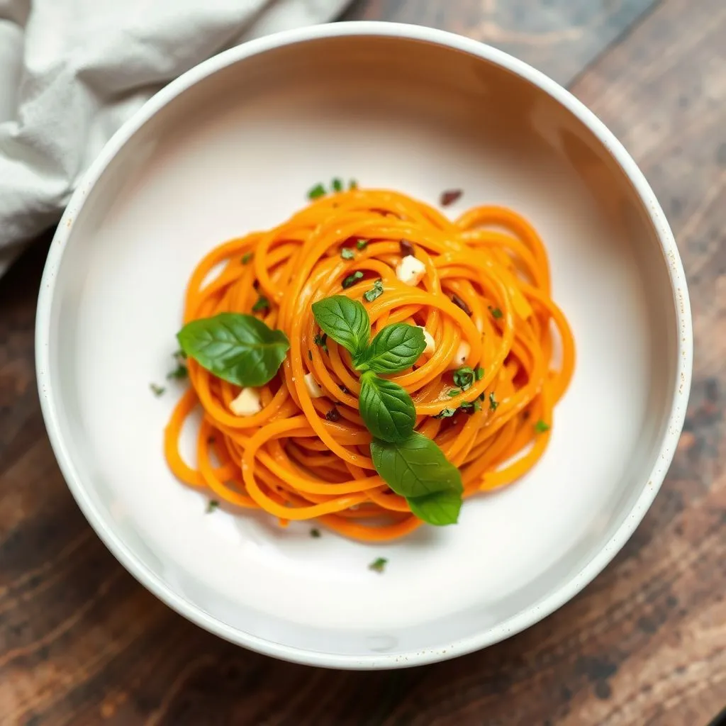 nouilles de patate douce