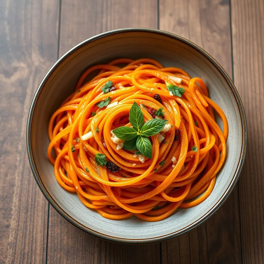 nouilles de patate douce